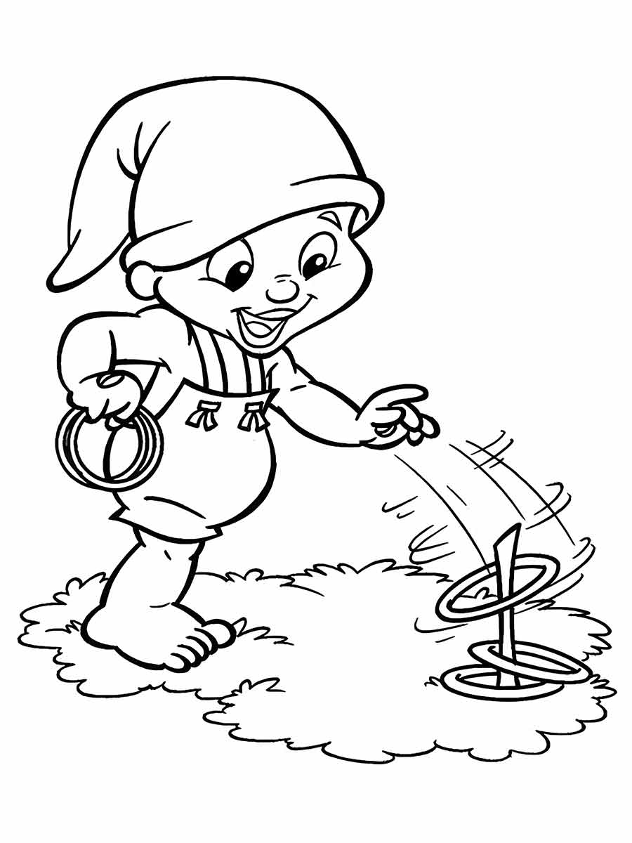 Saci pererê coloring page (2)