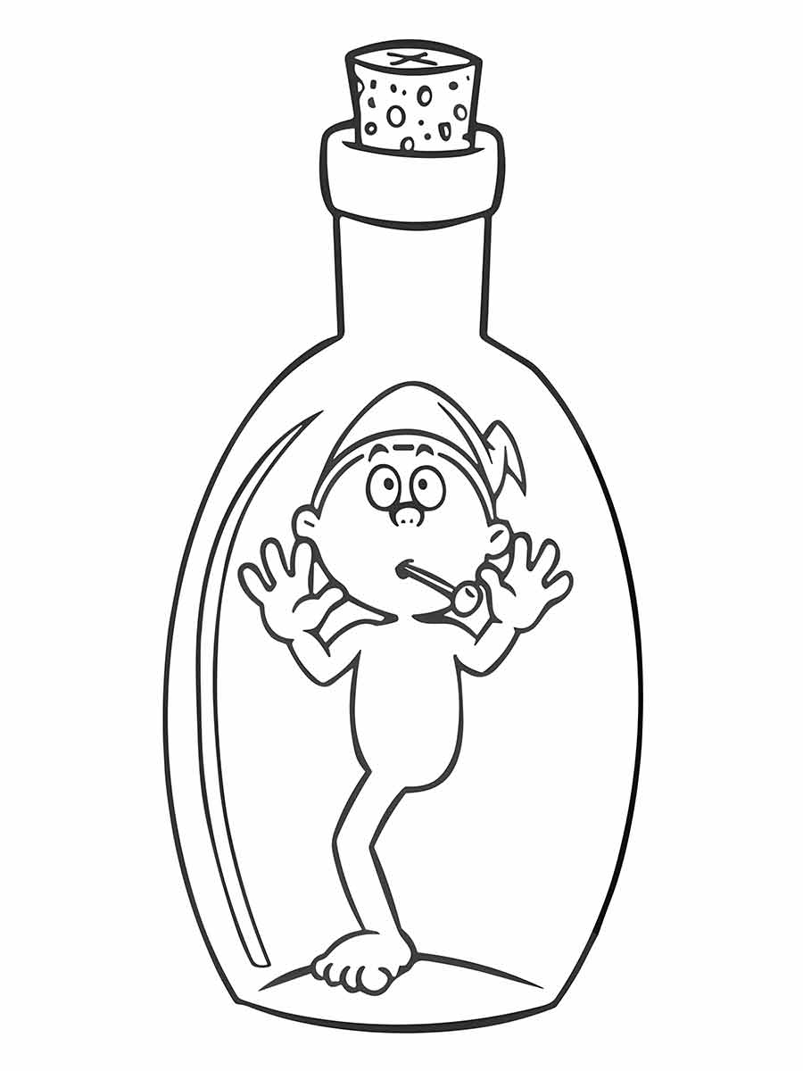 Saci pererê coloring page (5)