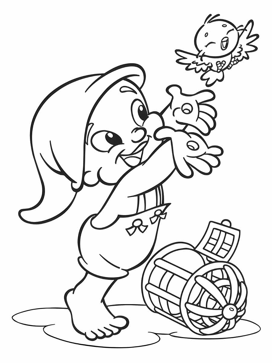 Saci pererê coloring page (9)