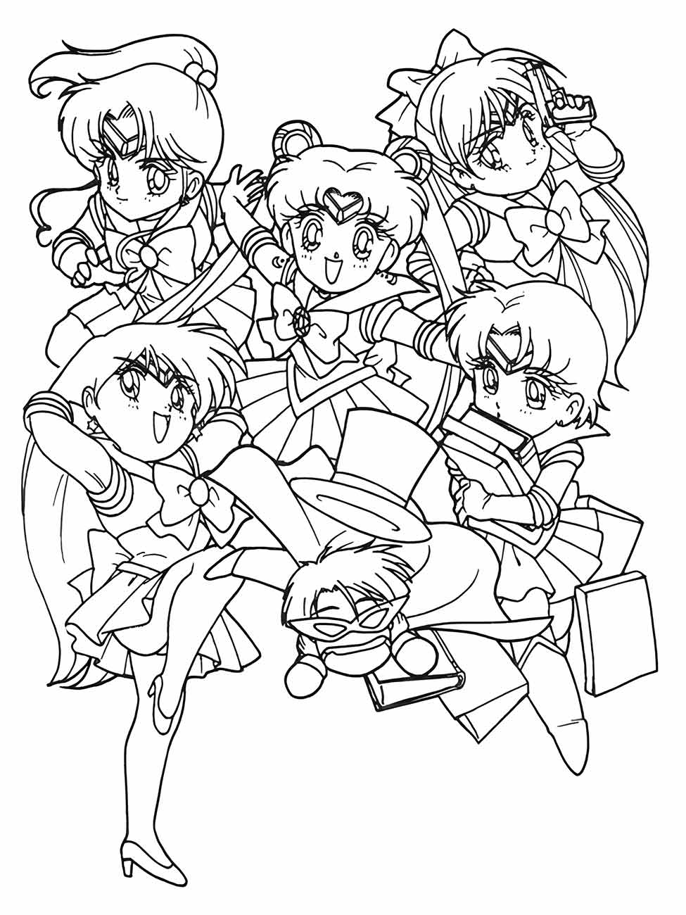 Sailon moon coloring page (1)