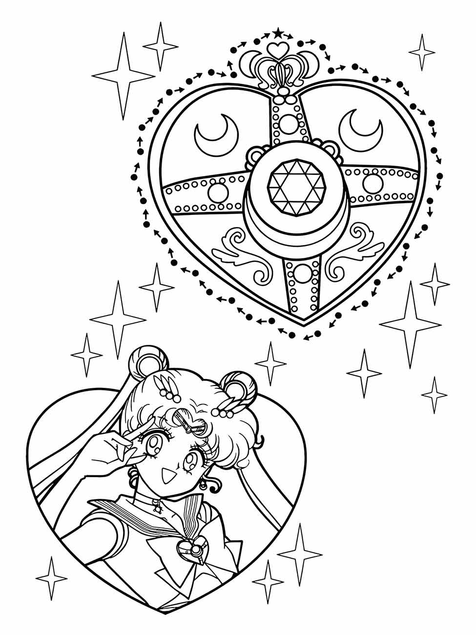 Sailon moon coloring page (14)