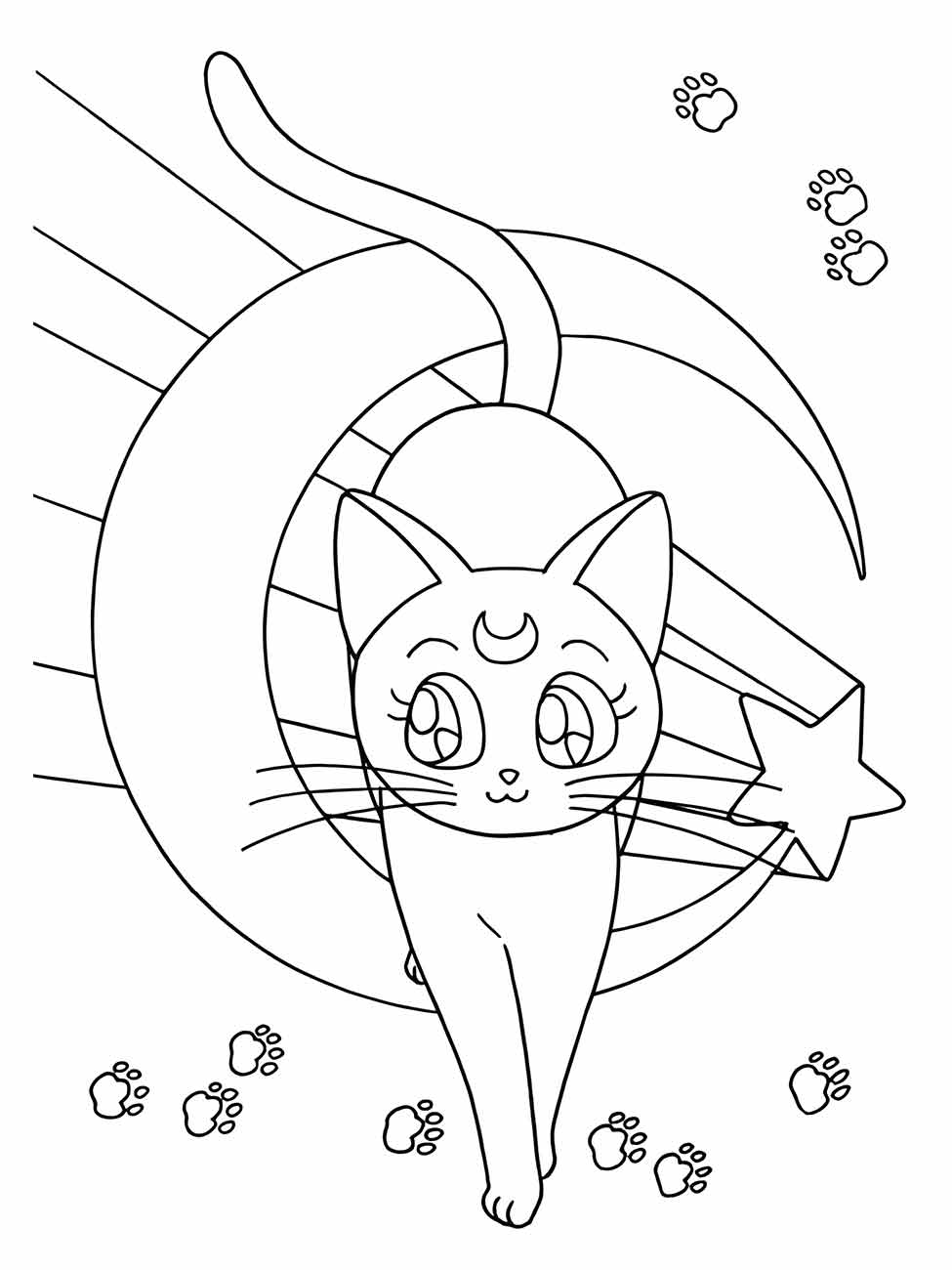 Sailon moon coloring page (16)