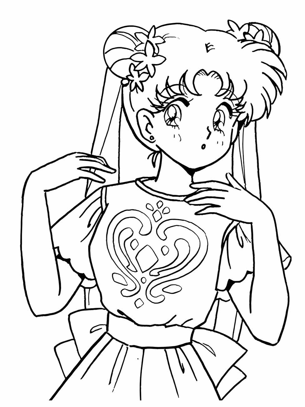 Sailon moon coloring page (33)