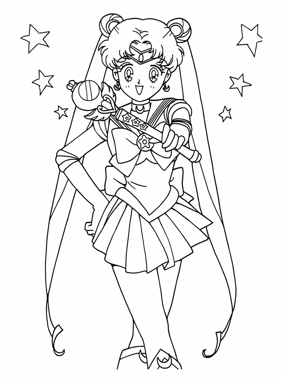 Sailon moon coloring page (34)