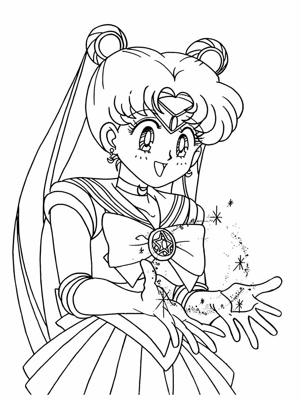 Sailon moon coloring page (35)