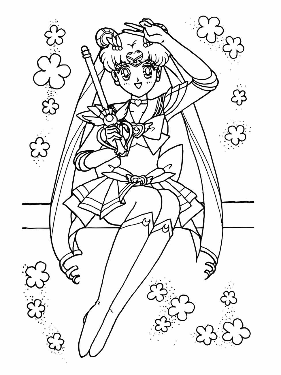 Sailon moon coloring page (40)