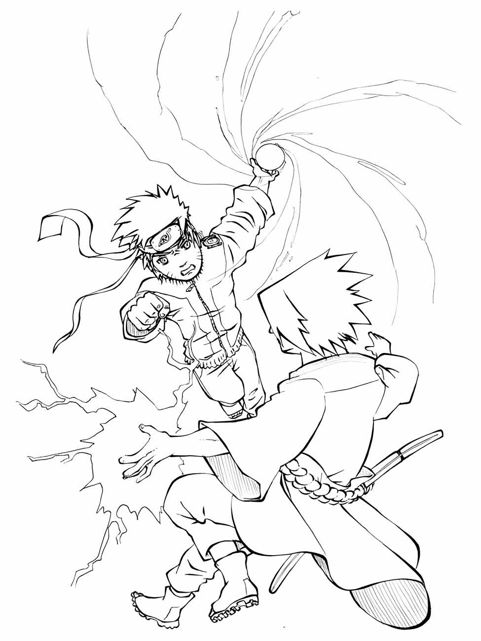 Sasuke coloring page (11)