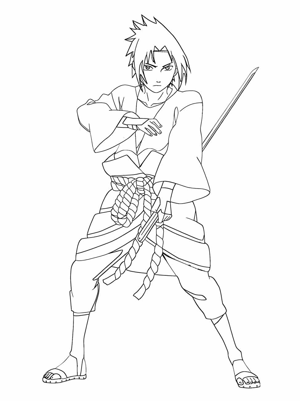 Sasuke coloring page (16)