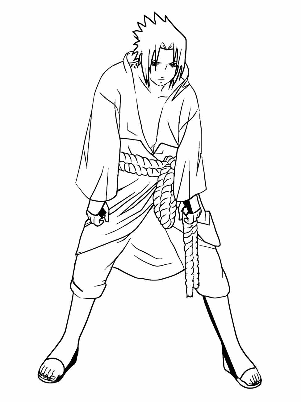 Sasuke coloring page (17)