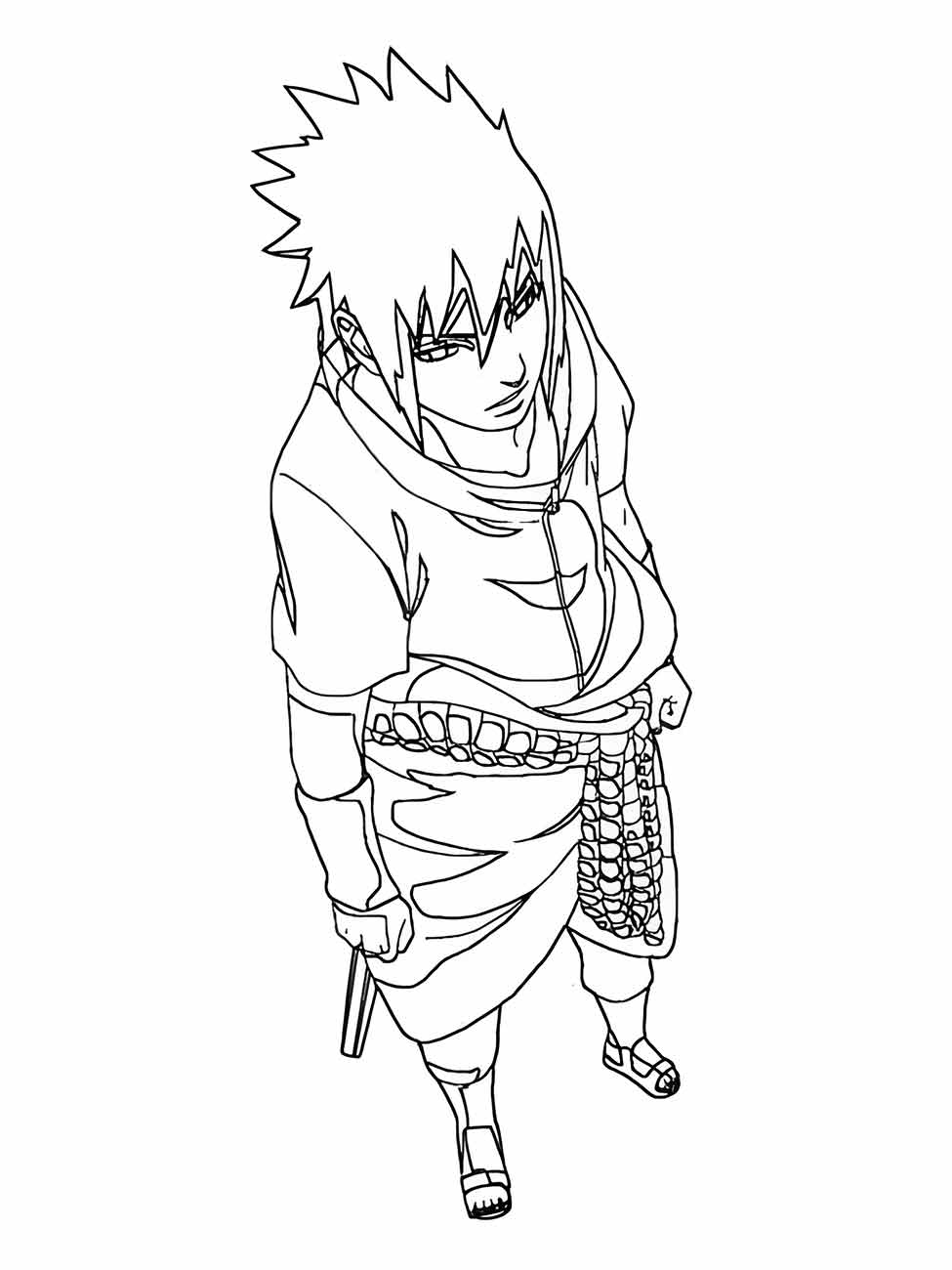 Sasuke coloring page (18)