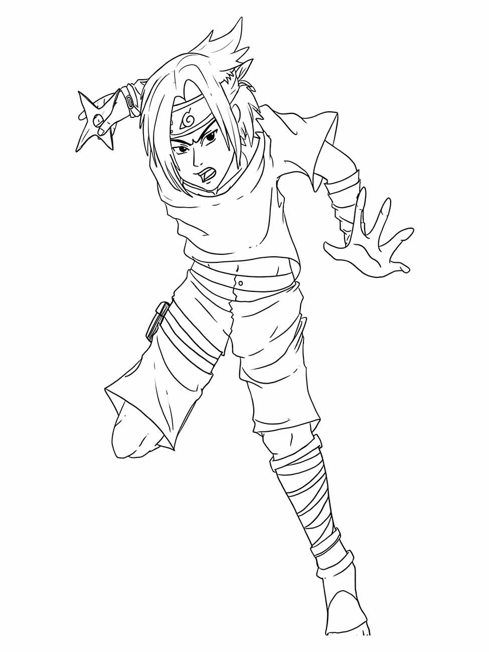 Sasuke coloring page (19)