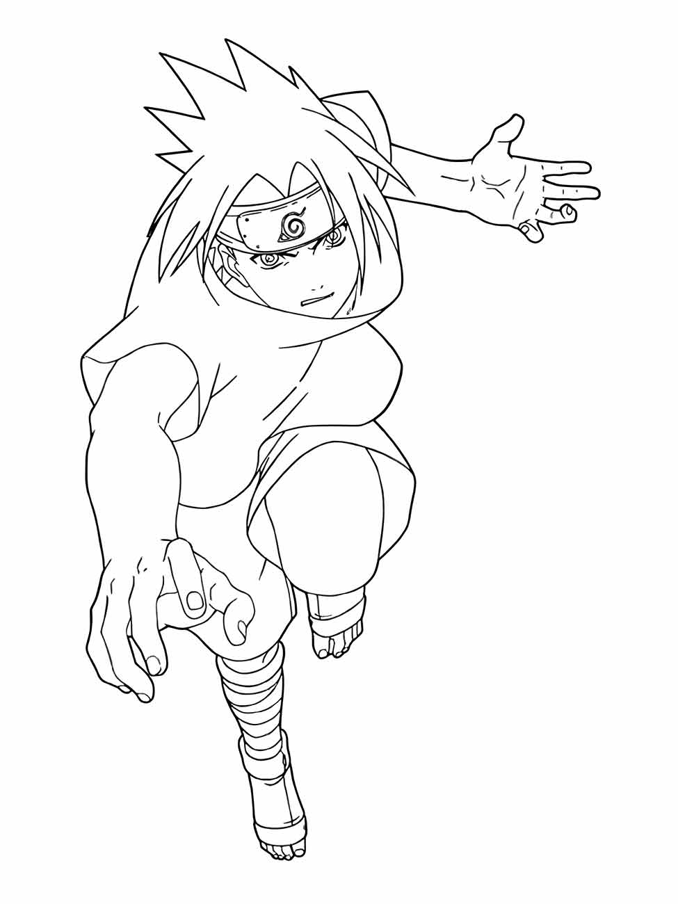 Sasuke coloring page (20)