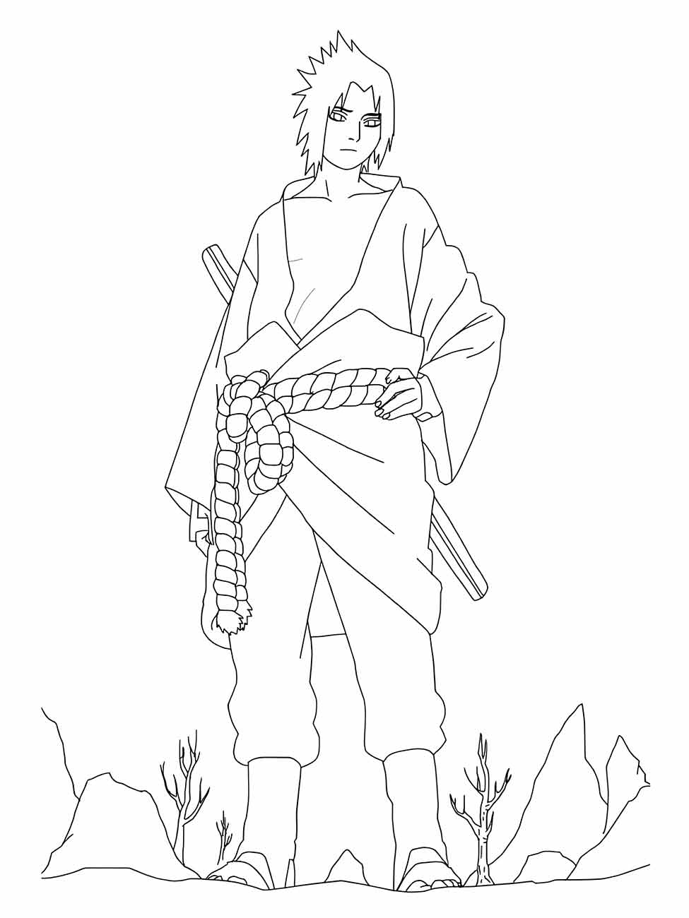 Sasuke coloring page (21)