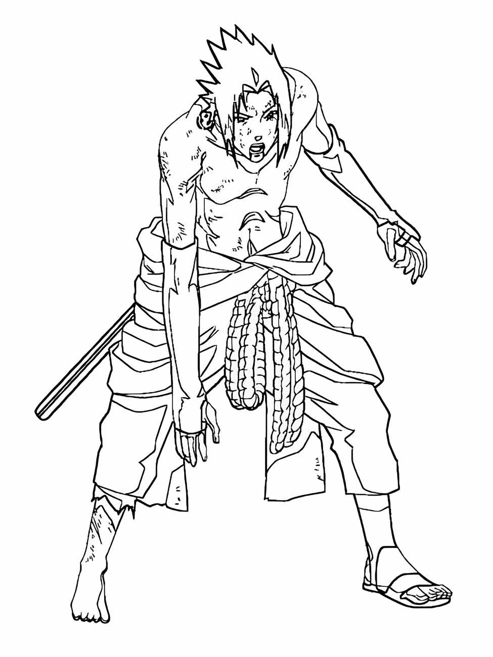 Sasuke coloring page (22)