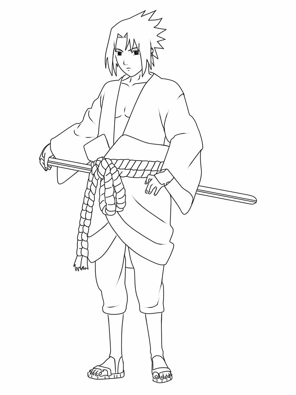 Sasuke coloring page (24)