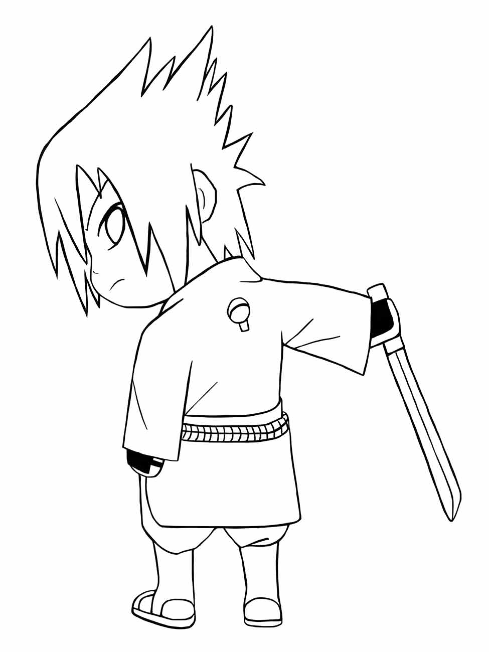 Sasuke coloring page (43)