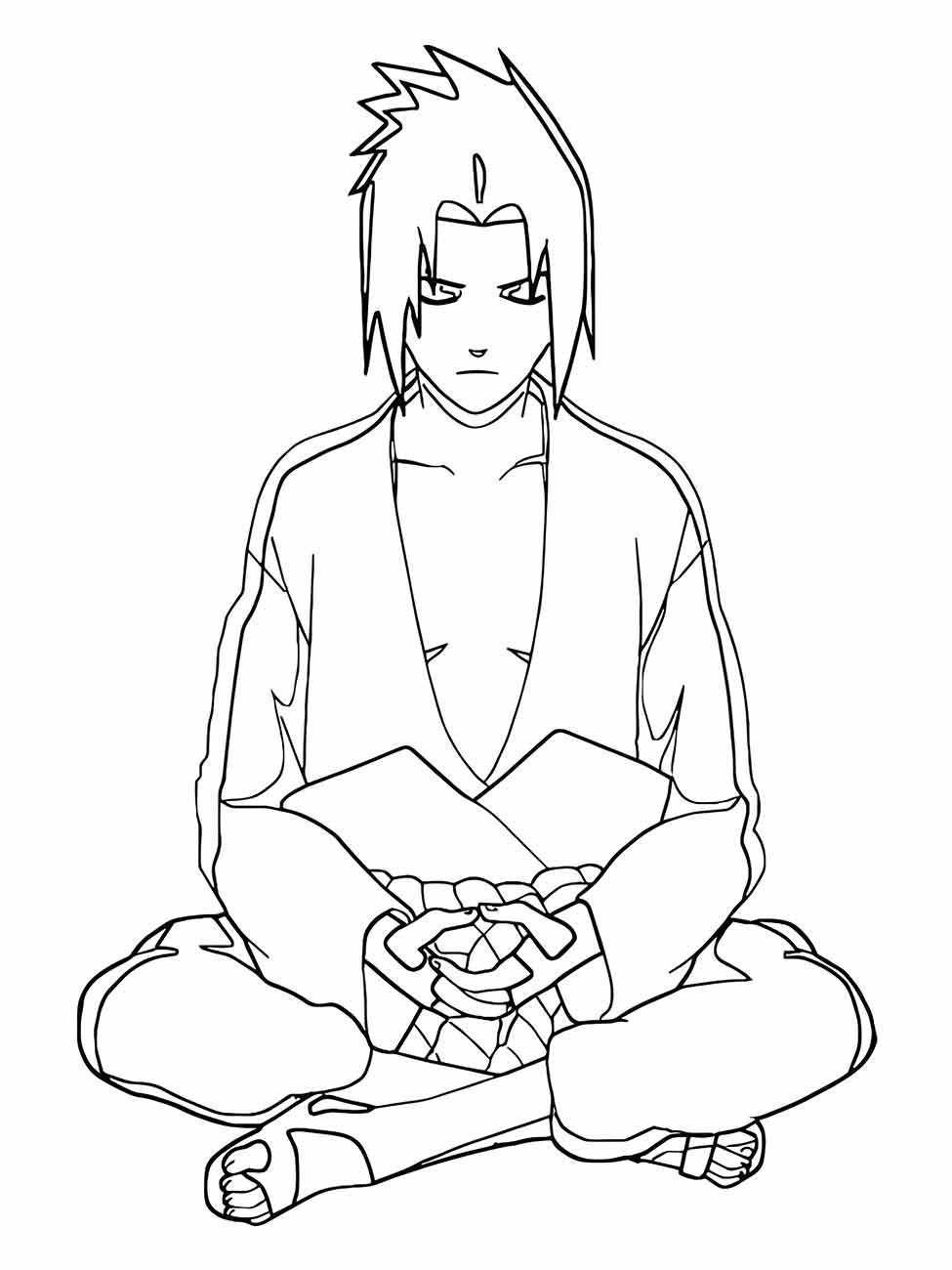 Sasuke coloring page (48)