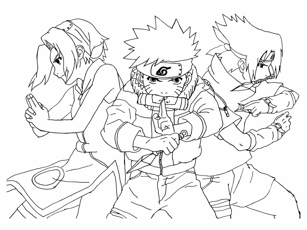 Sasuke coloring page (7)