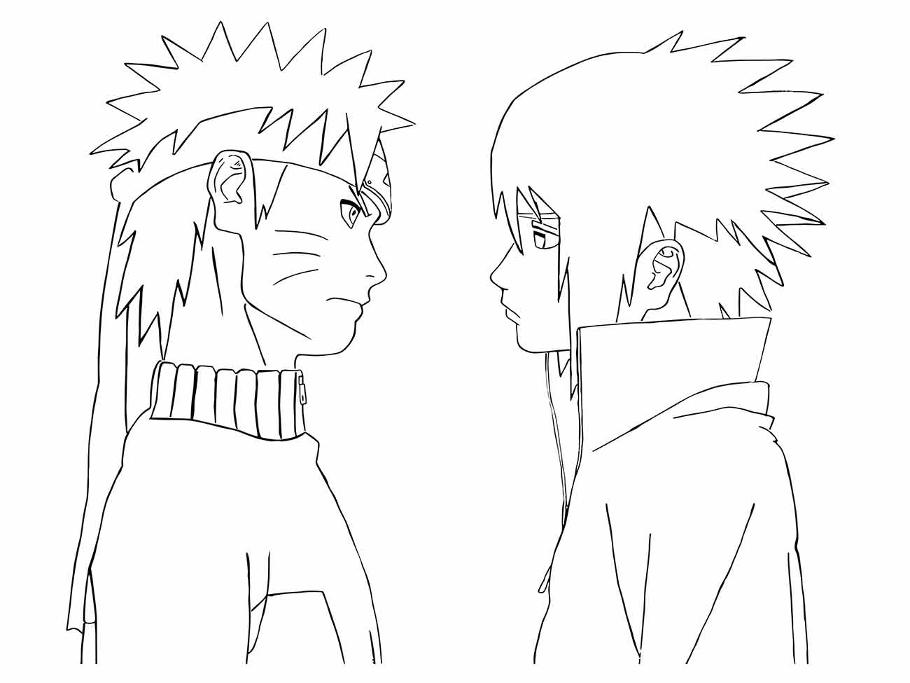 Sasuke coloring page (8)