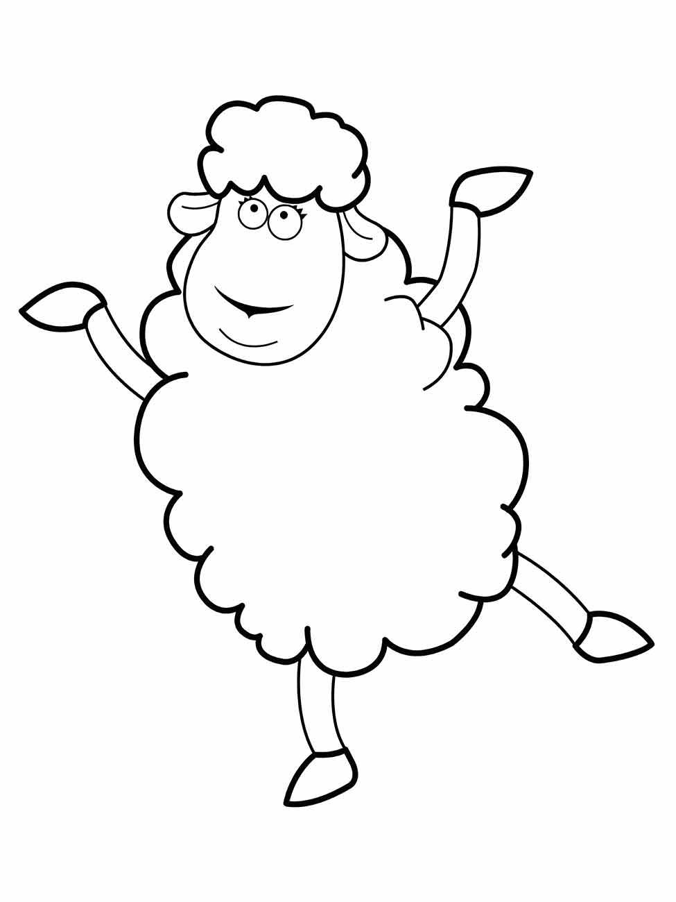 Sheep coloring page (16)