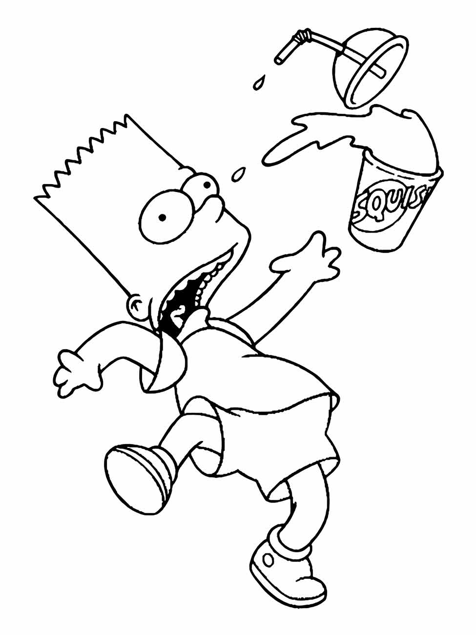 Simpsons coloring page (41)