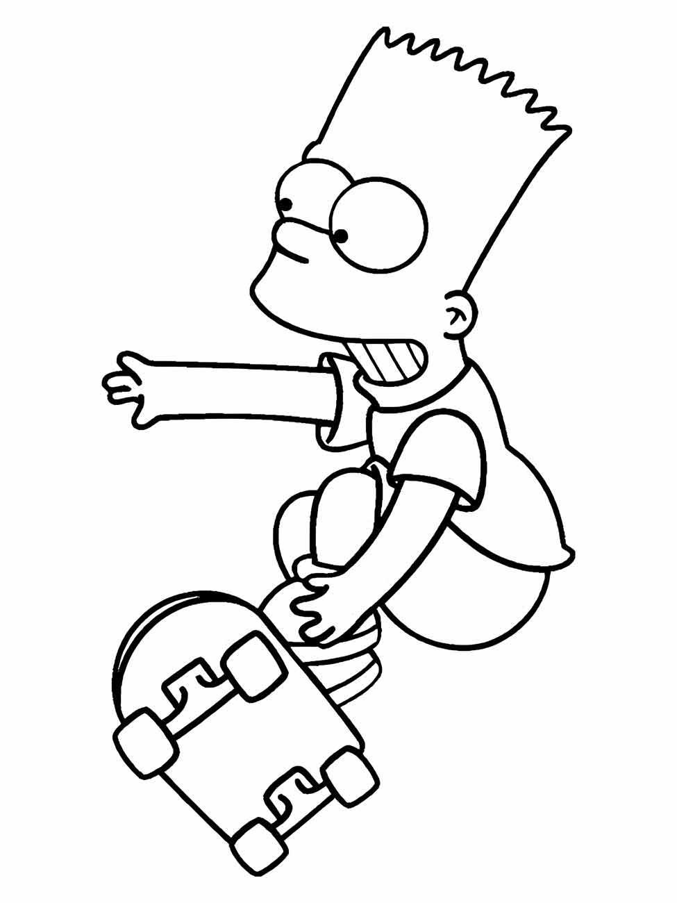 Simpsons coloring page (45)