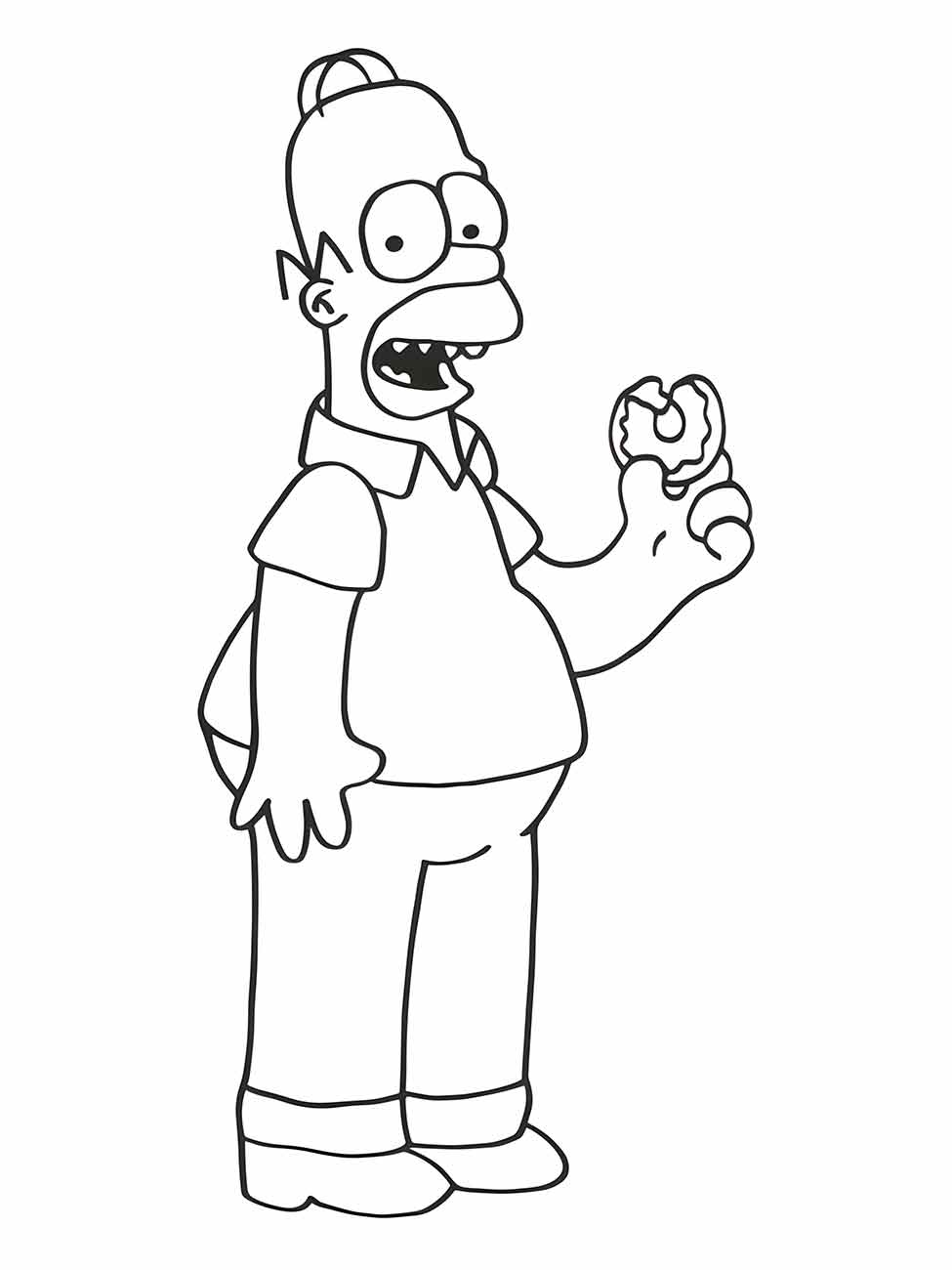 Simpsons coloring page (46)