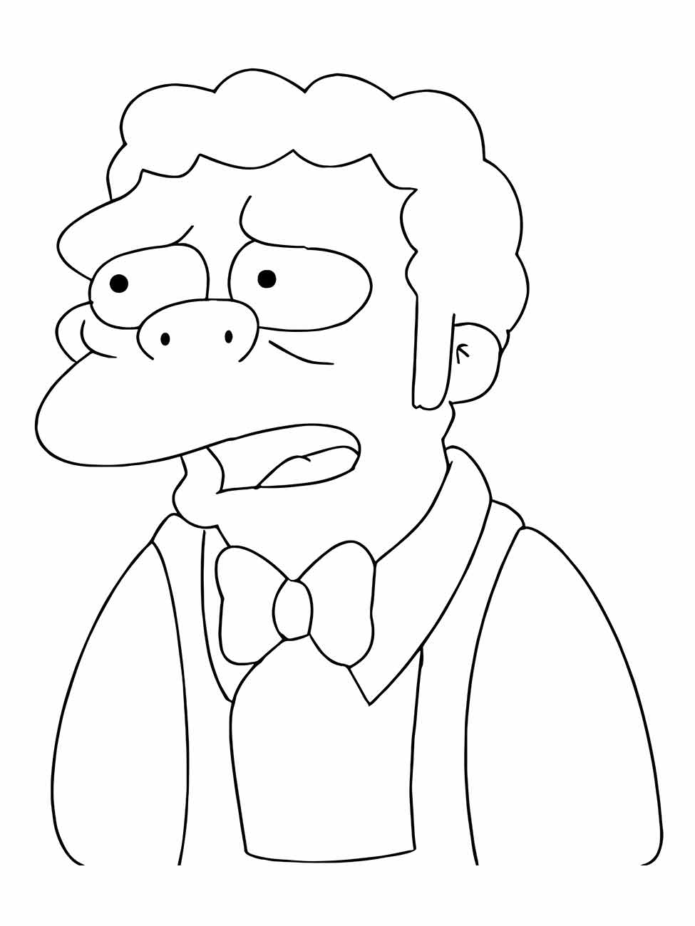 Simpsons coloring page (51)