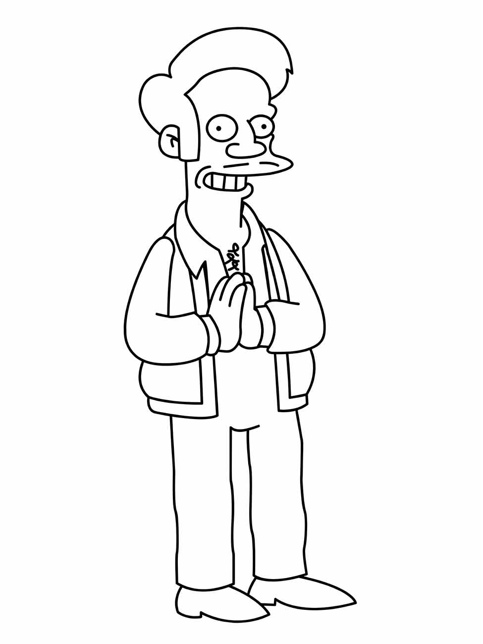 Simpsons coloring page (54)