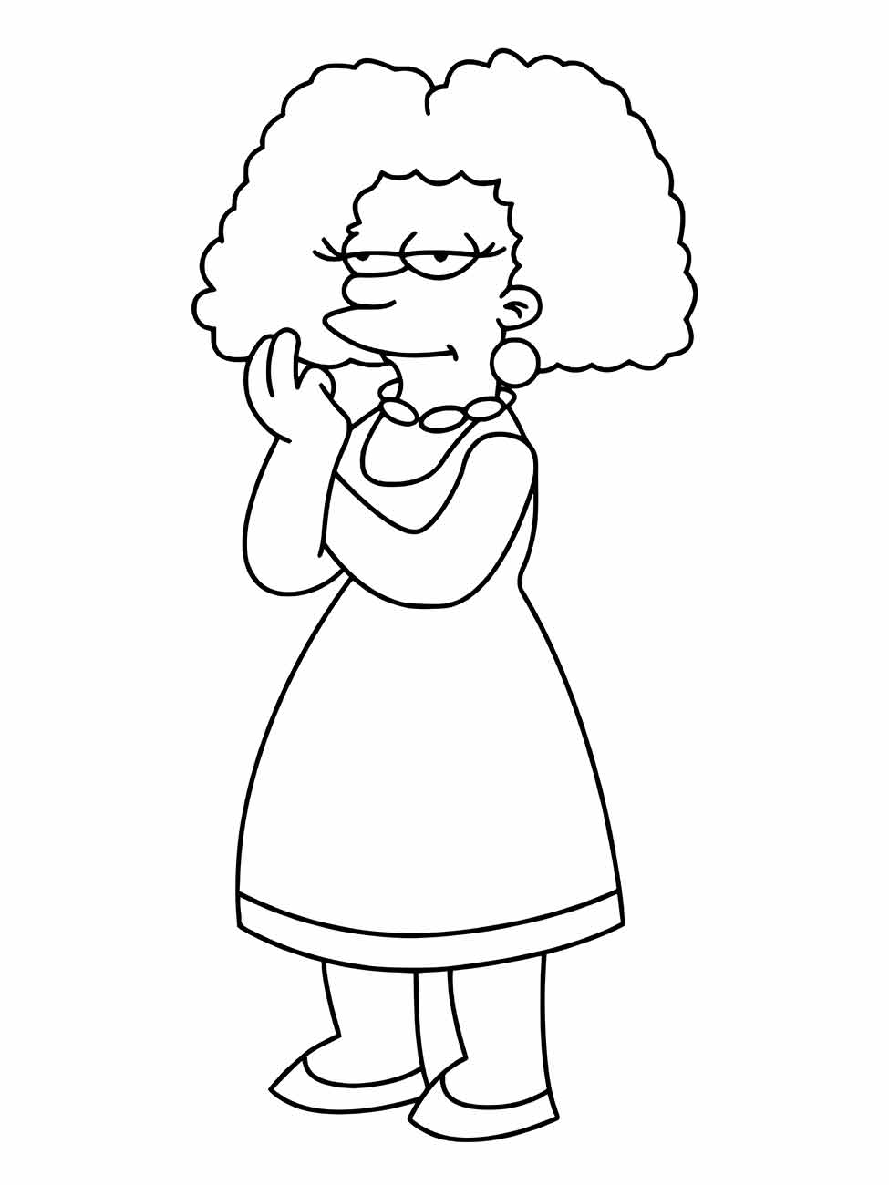 Simpsons coloring page (57)