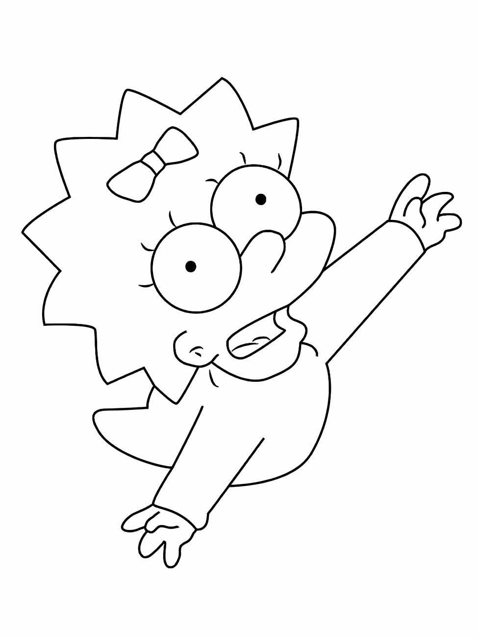 Simpsons coloring page (60)