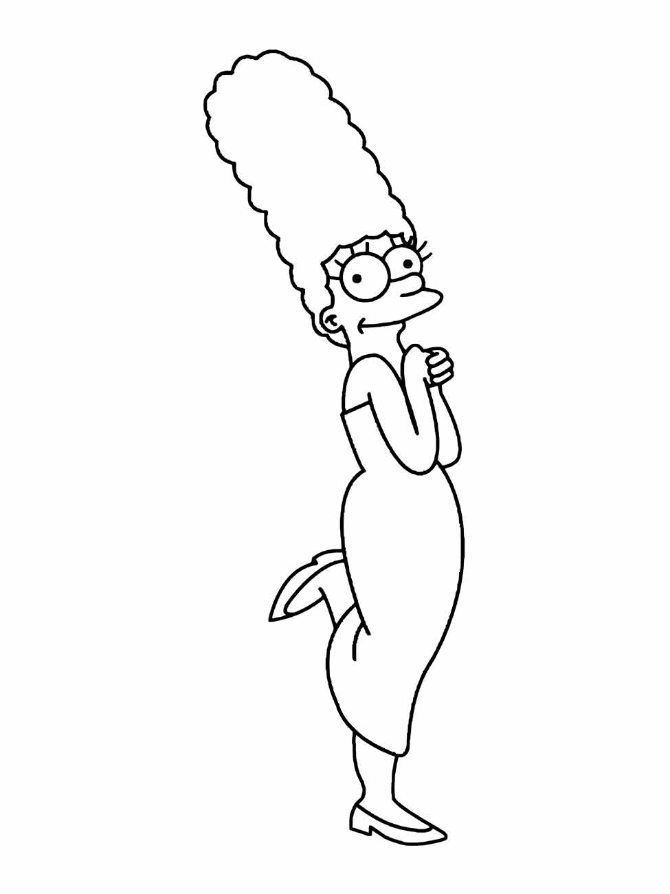 Simpsons coloring page (61)