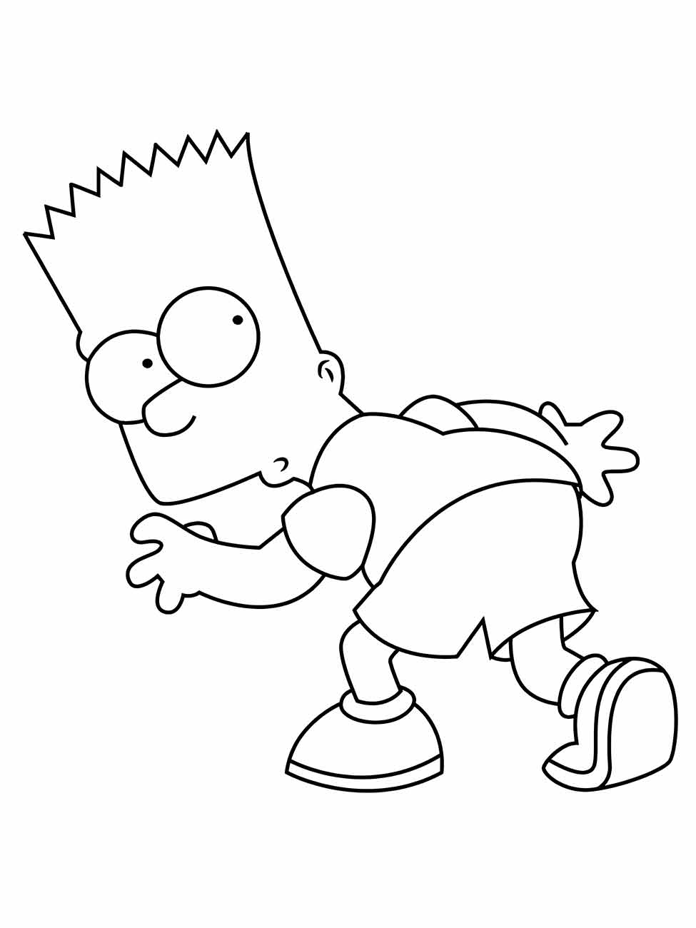 Simpsons coloring page (64)