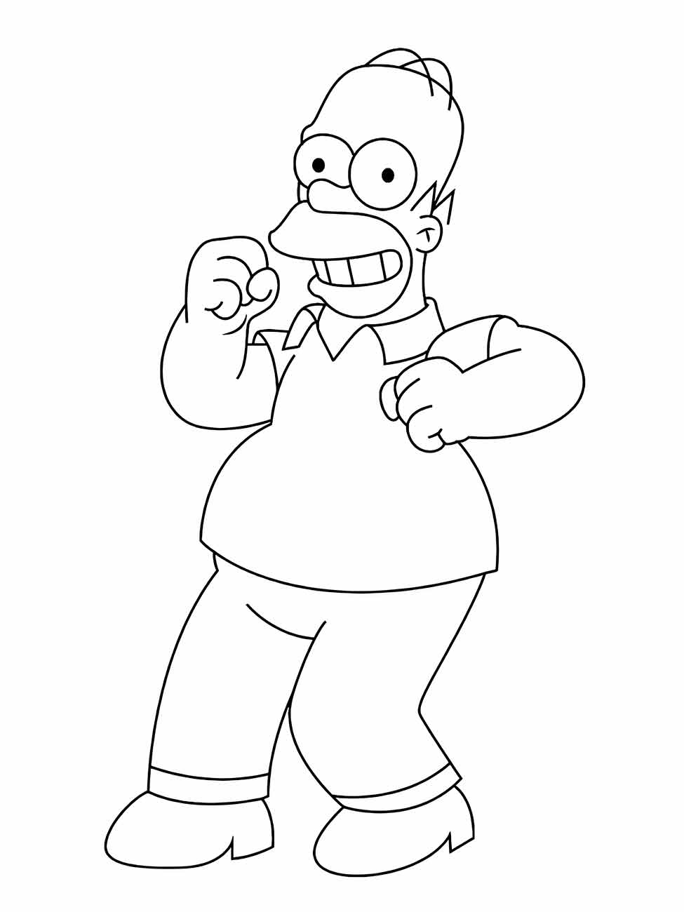 Simpsons coloring page (65)