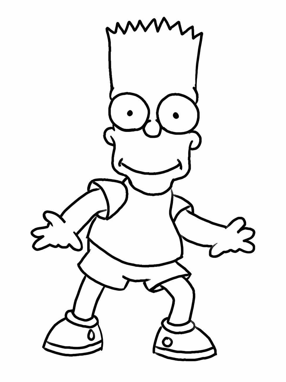 Simpsons coloring page (66)