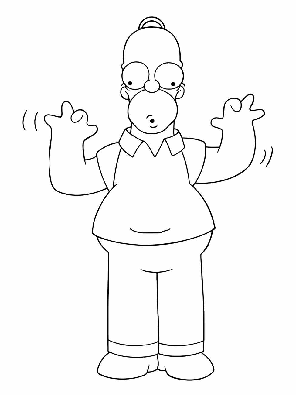 Simpsons coloring page (69)