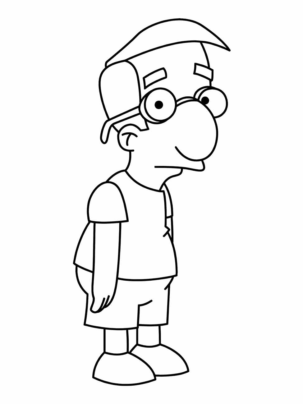 Simpsons coloring page (74)