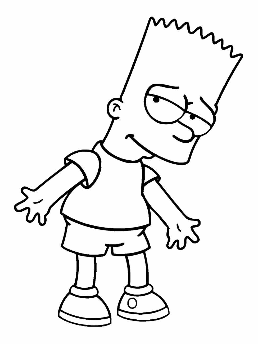 Simpsons coloring page (75)