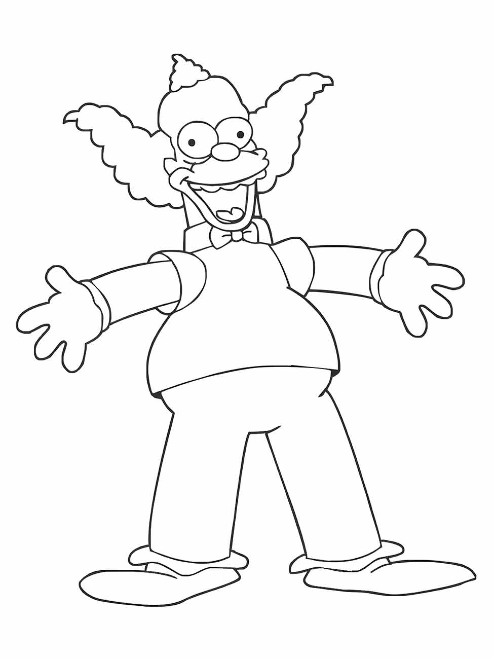 Simpsons coloring page (77)