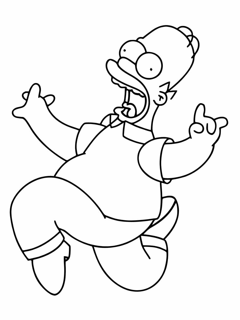 Simpsons coloring page (81)