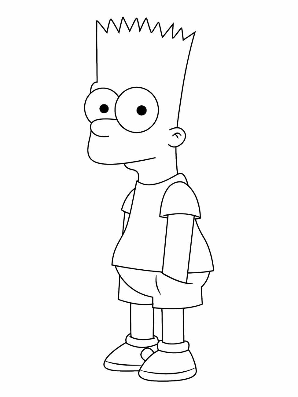 Simpsons coloring page (82)