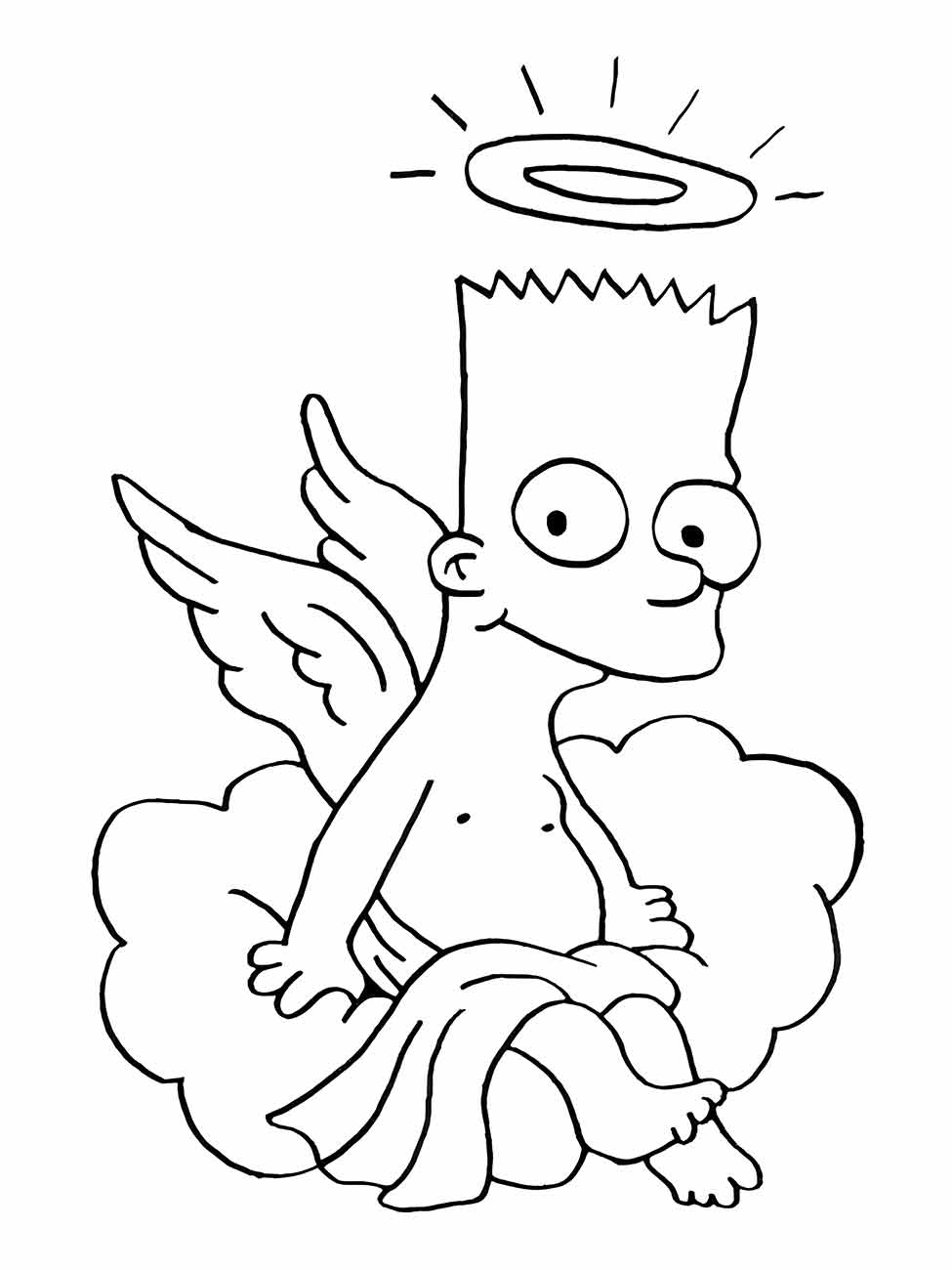 Simpsons coloring page (91)