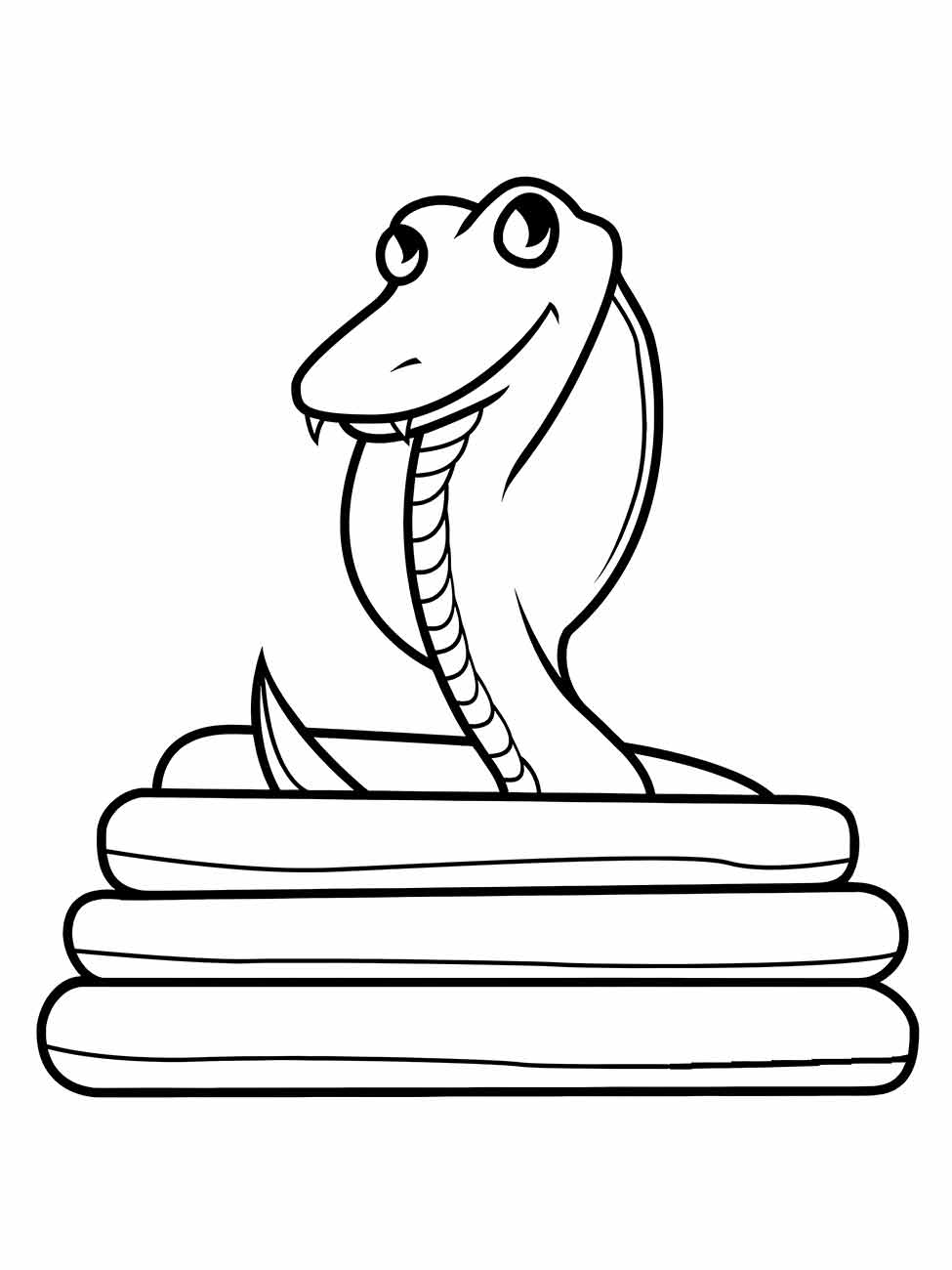 Snakes coloring page (18)