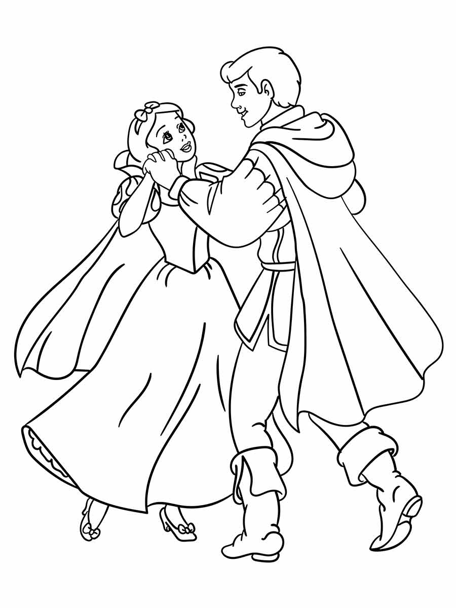 Snow white coloring page (21)