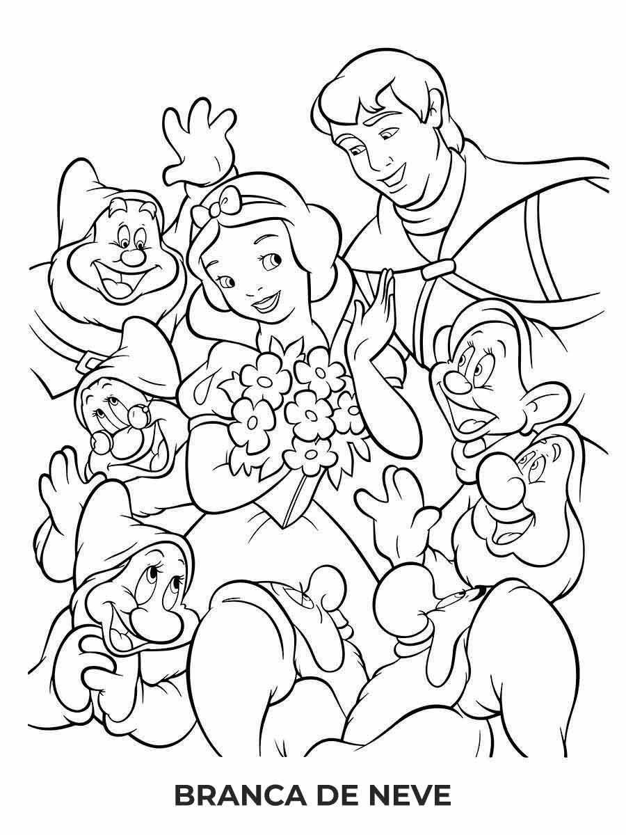 Snow white coloring page (26)