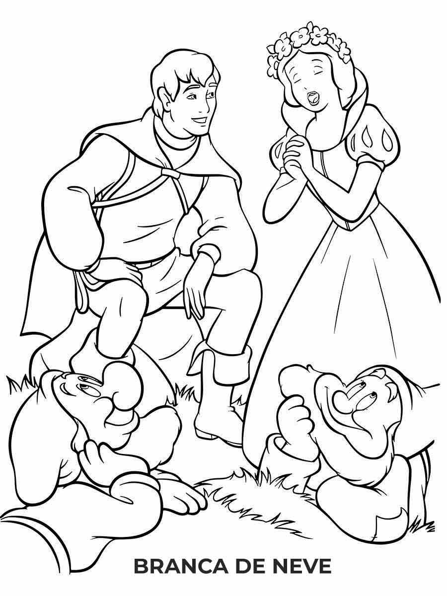 Snow white coloring page (29)