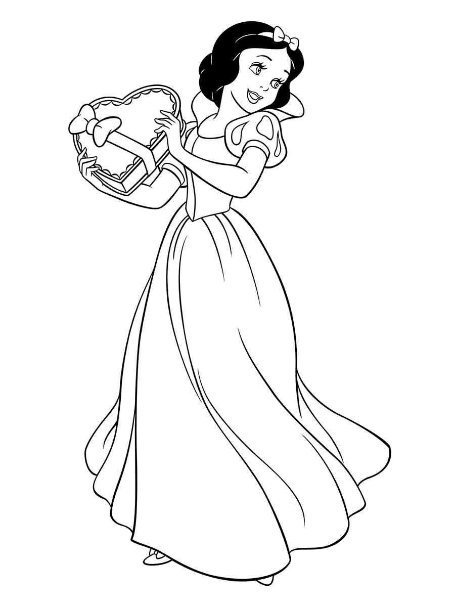 Snow white coloring page (47)