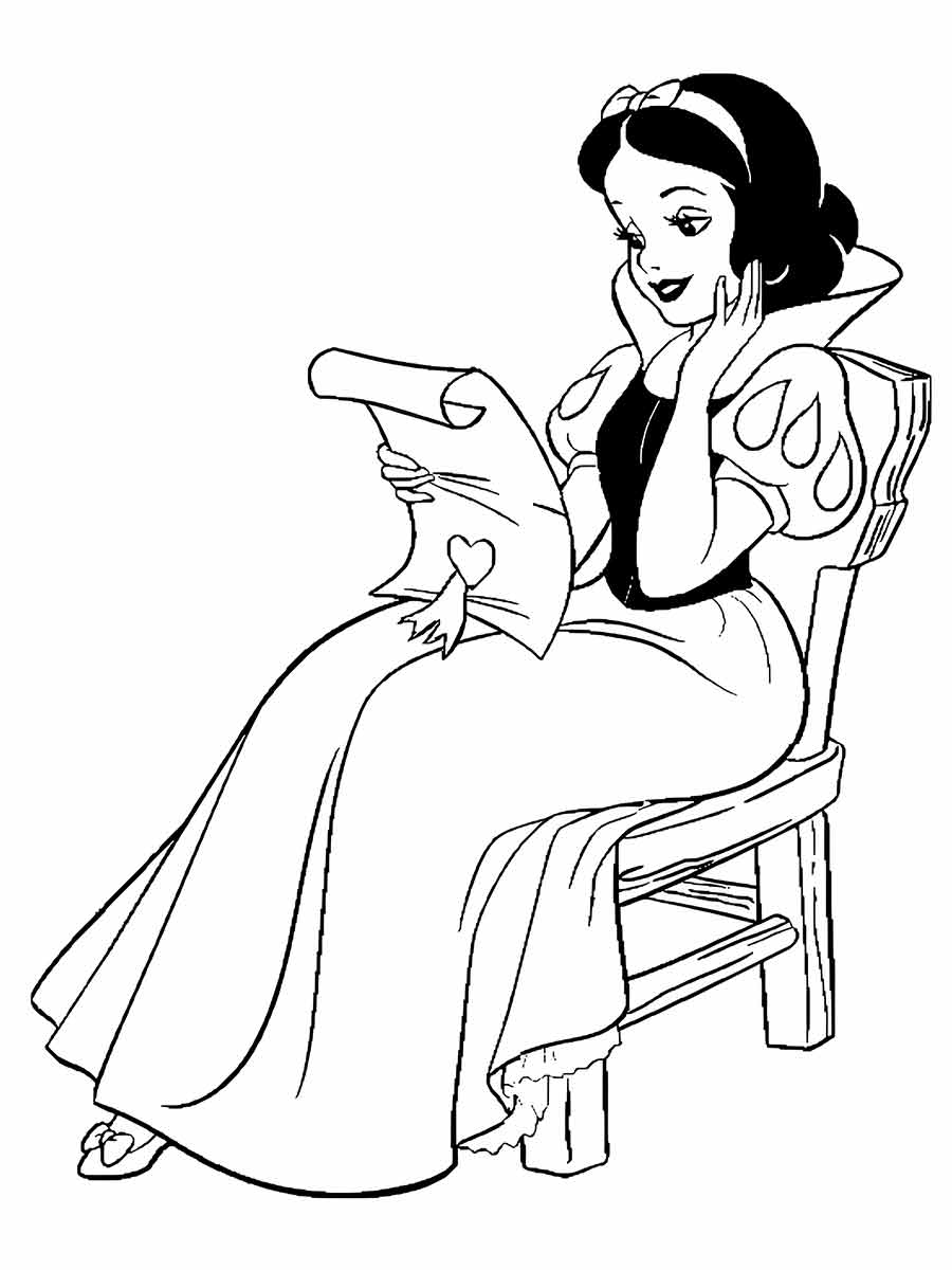 Snow white coloring page (59)