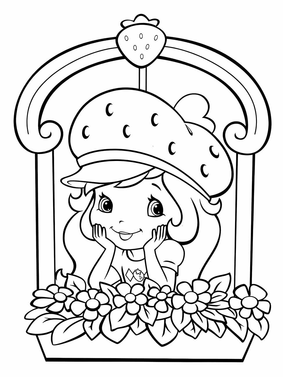 Strawberry Shortcake coloring page (12)