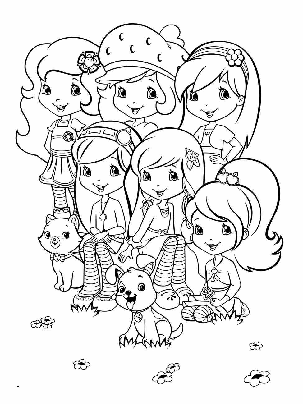 Strawberry Shortcake coloring page (16)